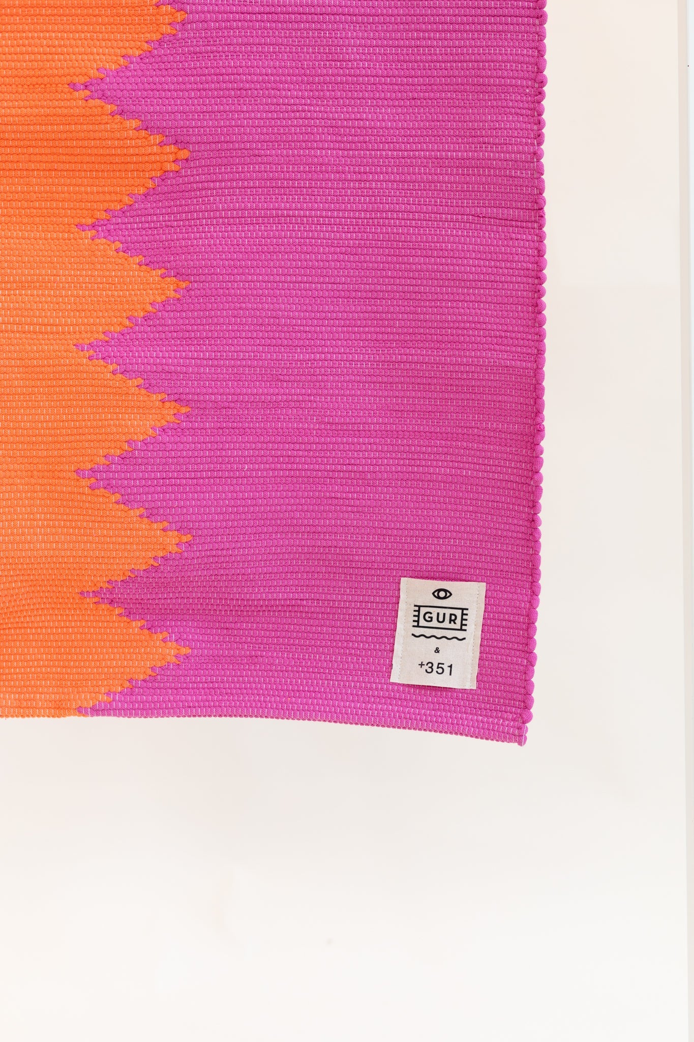 +351 & GUR RUG STRAWBERRY & TANGERINE