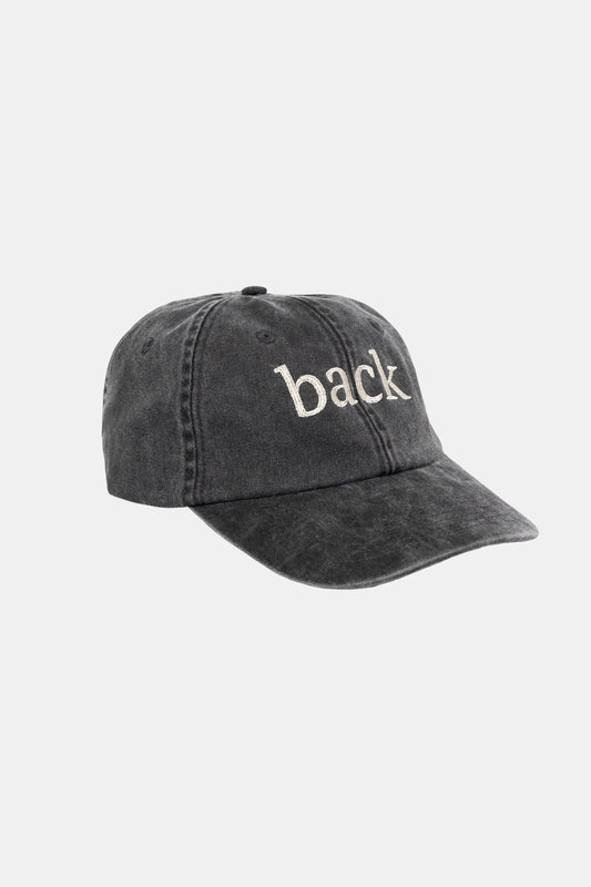 BASEBALL CAP GRAPHIC BACKGAMMON BLACK FADE OUT