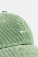 BASEBALL  CAP  +351 CORDS PASTEL GREEN