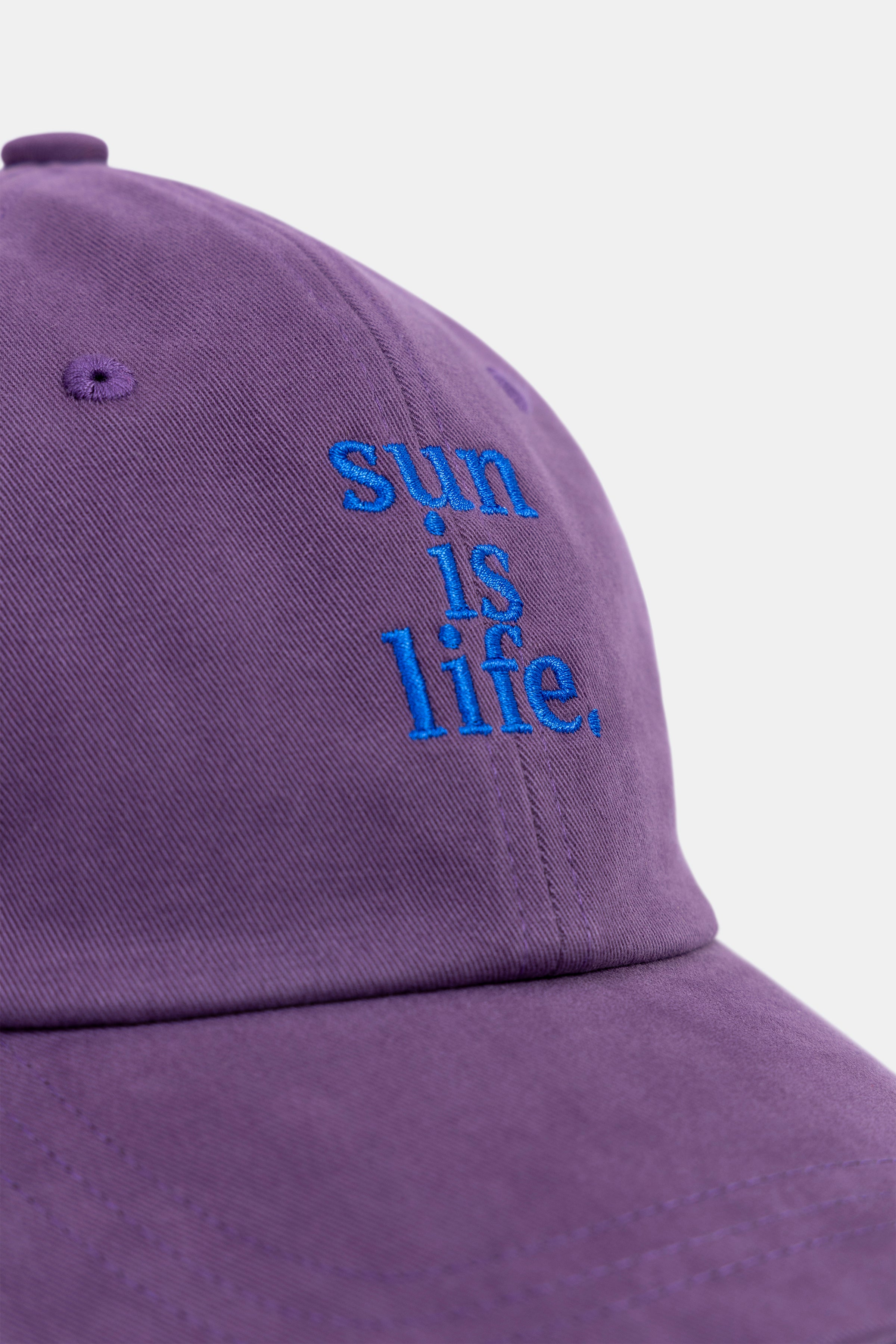 BASEBALL CAP SUN IS LIFE PLUM