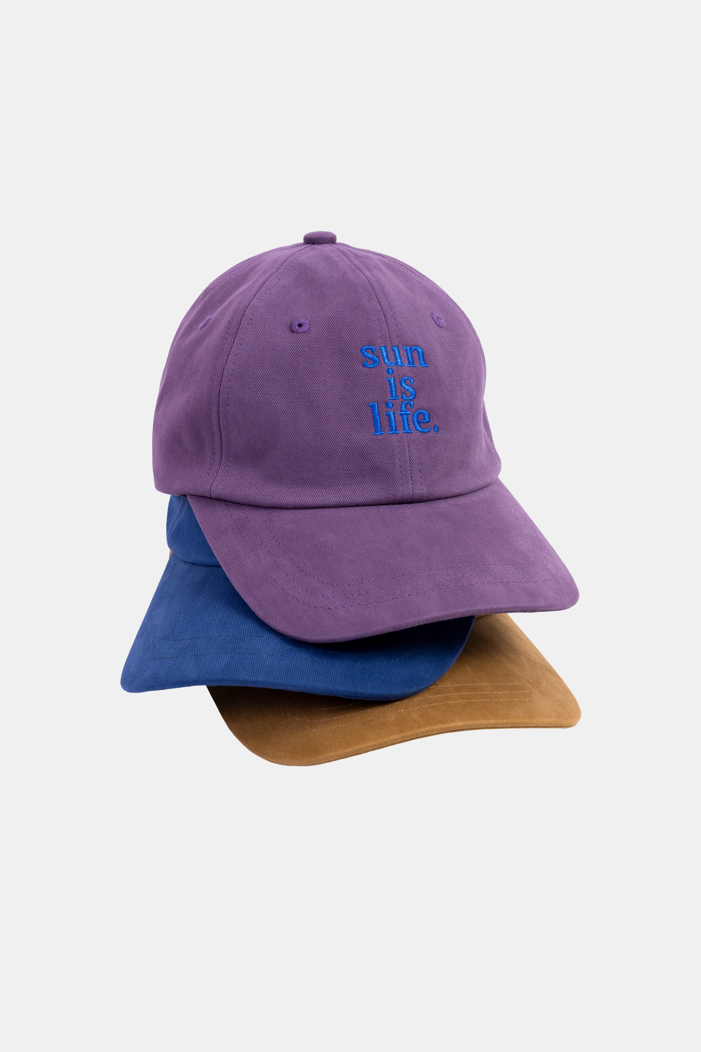 BASEBALL CAP SUN IS LIFE PLUM