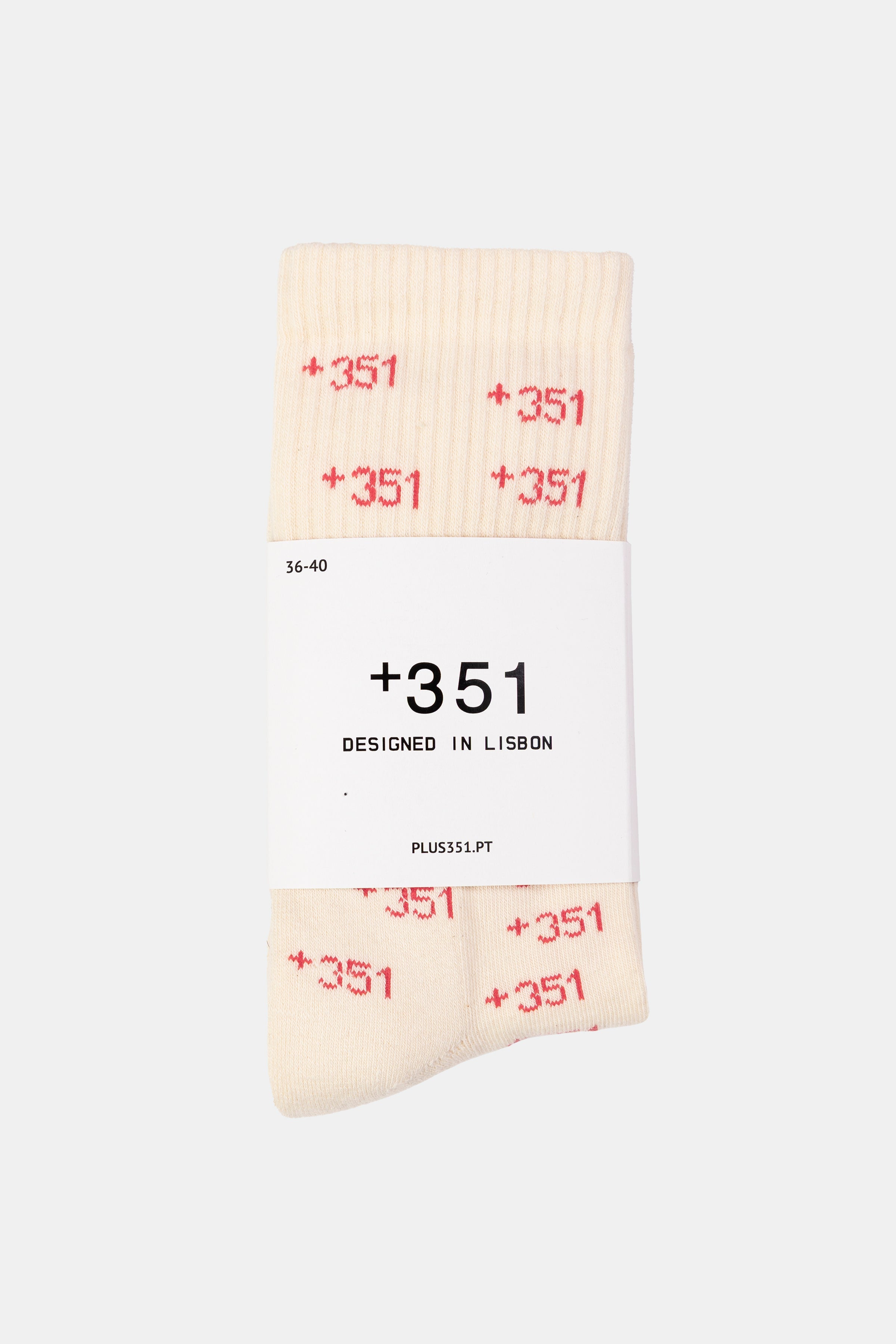SOCKS CRU/FRAMBOISE