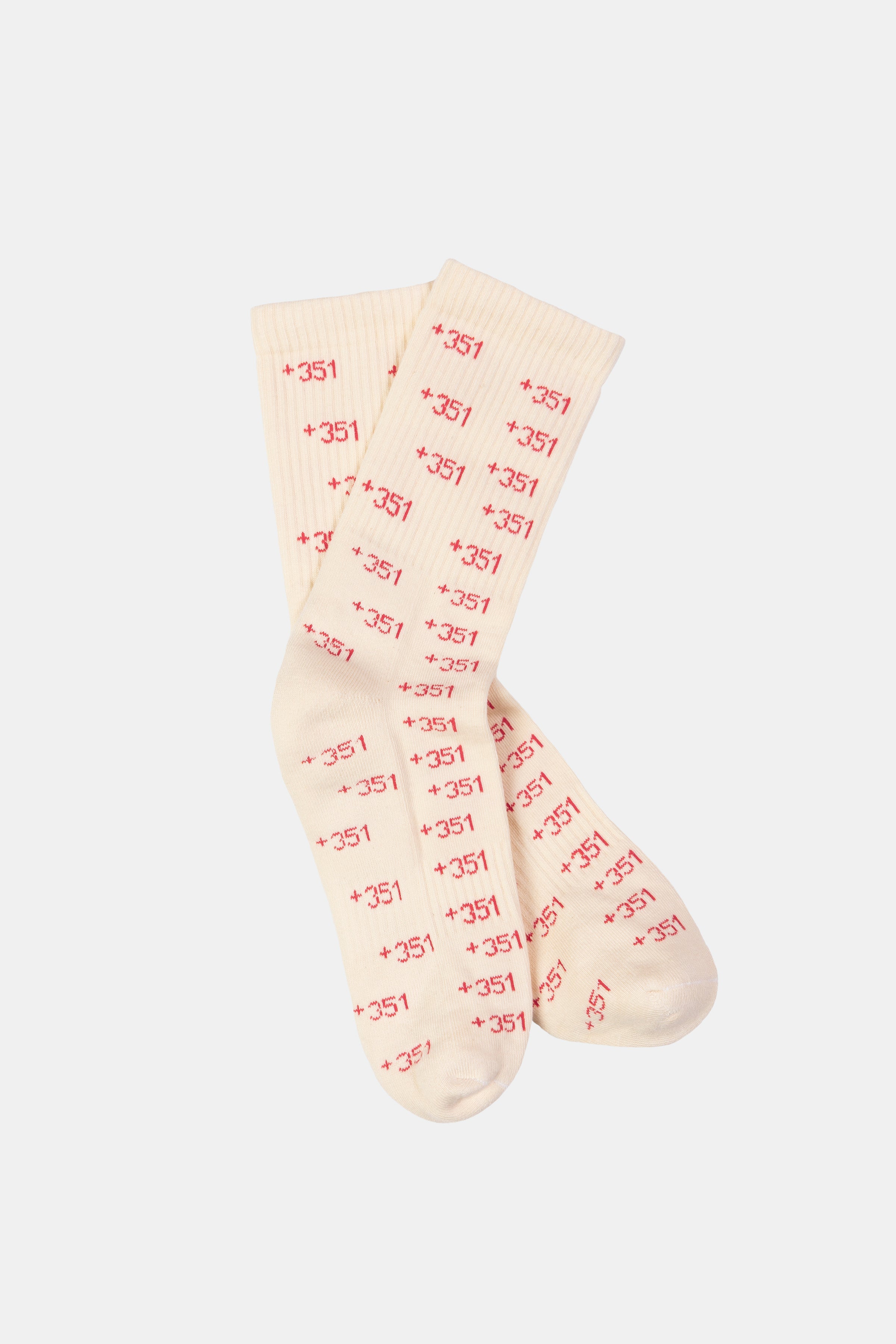 SOCKS CRU/FRAMBOISE