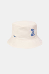 BUCKET HAT SUN IS LIFE OFF-WHITE