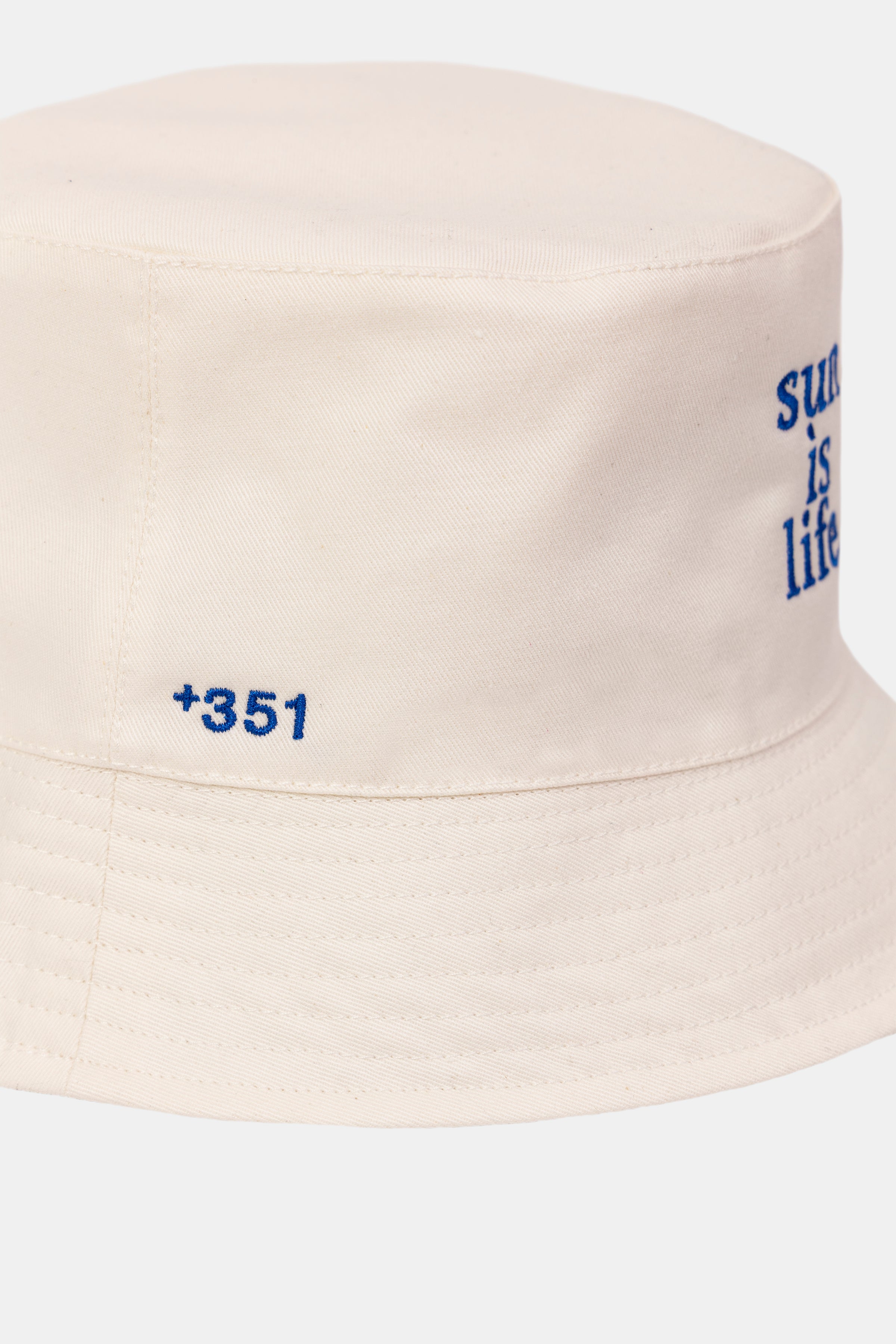 BUCKET HAT SUN IS LIFE OFF-WHITE