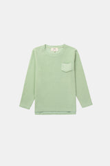 SWEATSHIRT RUSTIC KIDS WATER GREEN