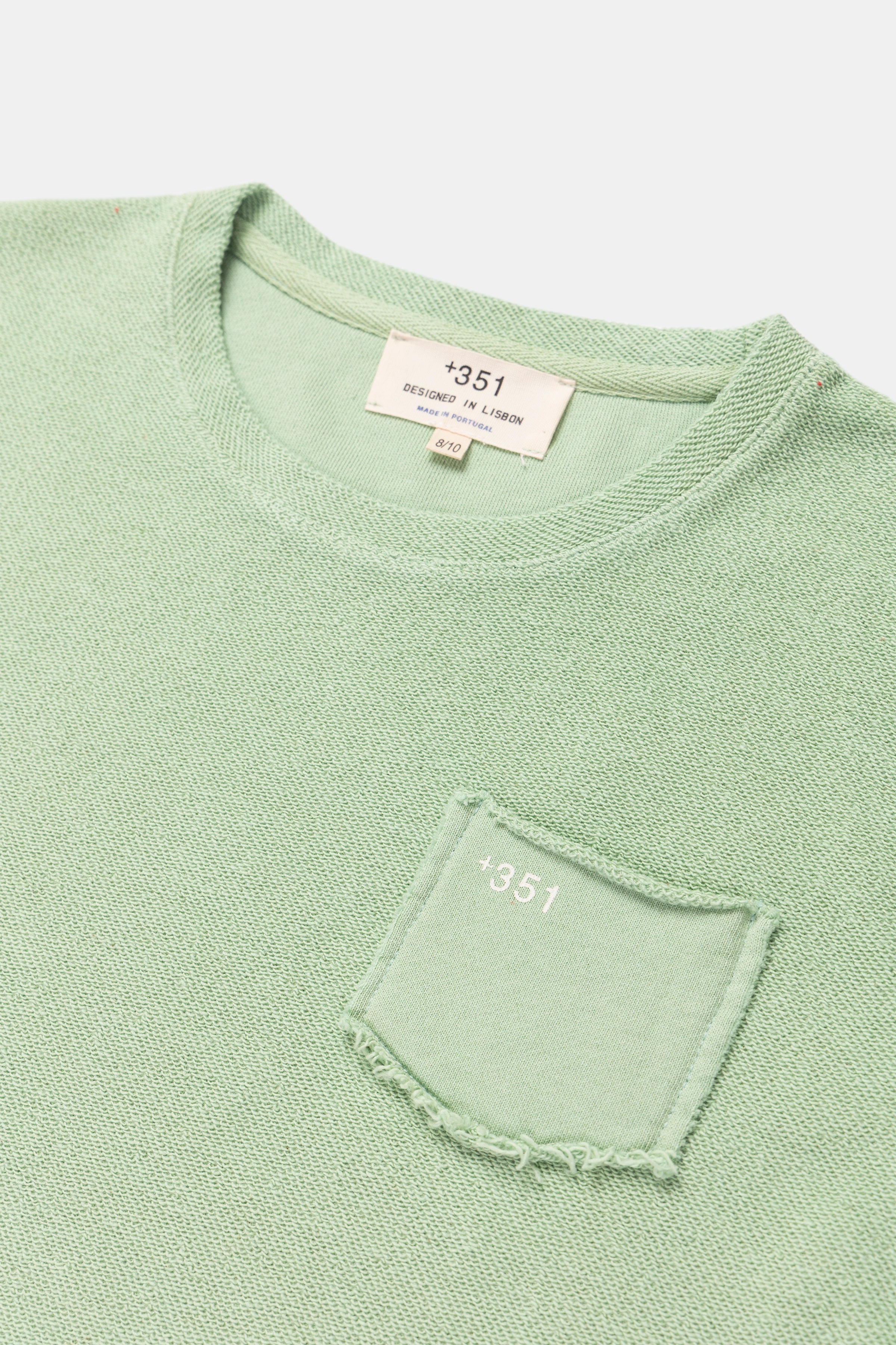 SWEATSHIRT RUSTIC KIDS WATER GREEN