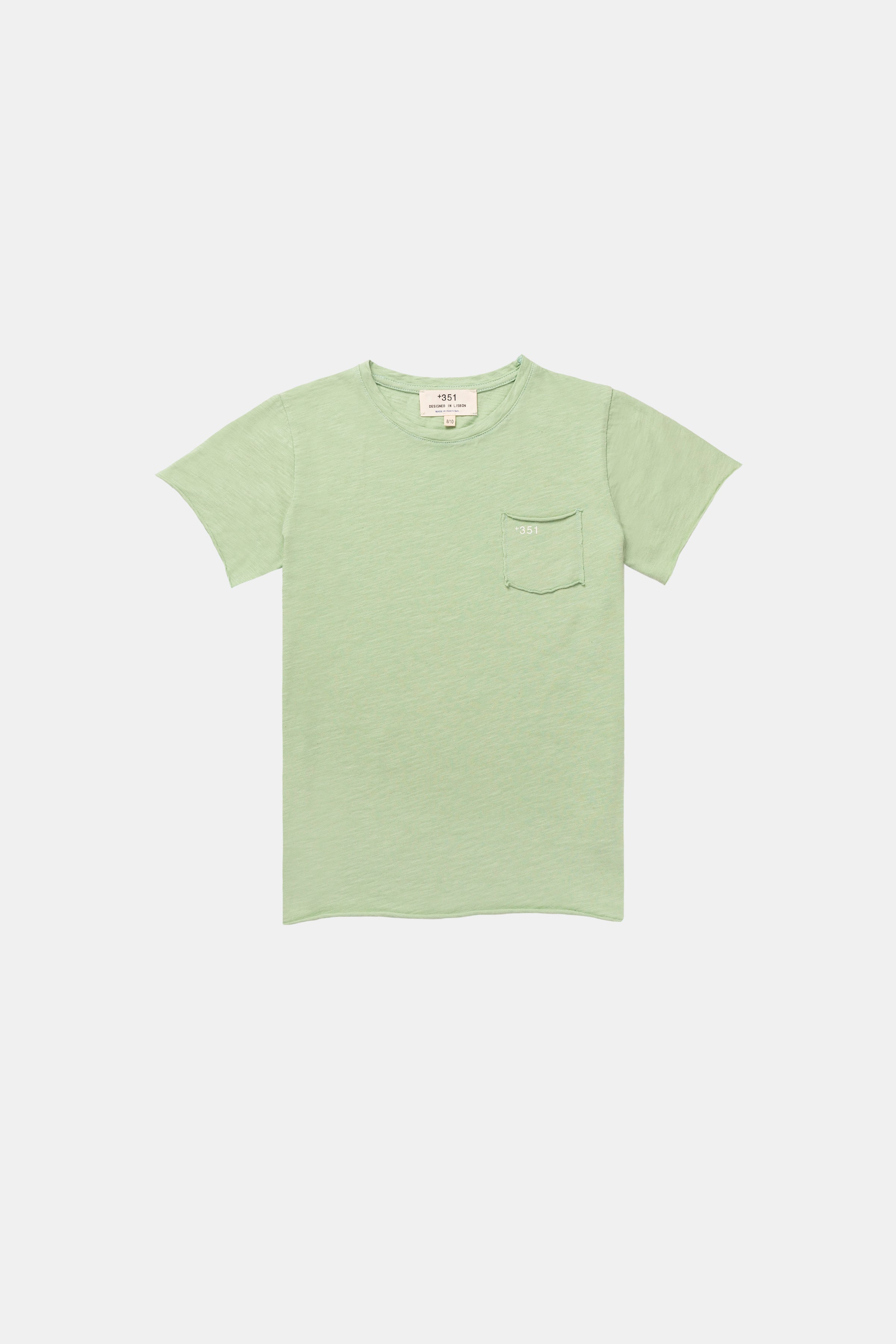 T-SHIRT ESSENTIAL KIDS WATER GREEN