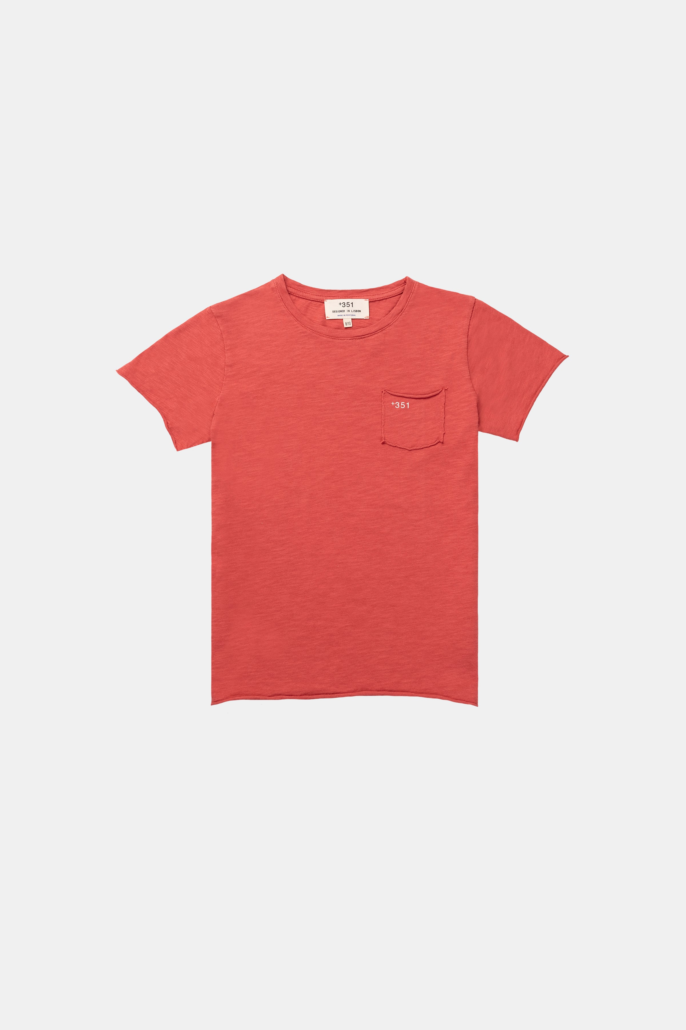 T-SHIRT ESSENTIAL KIDS FRAMBOISE