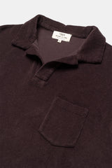 POLO TERRY CHARCOAL LILAS