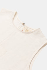 TOP GRAPHIC SEASHELL OFF-WHITE