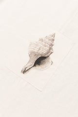 TOP GRAPHIC SEASHELL OFF-WHITE
