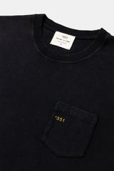 T-SHIRT HEAVYWEIGHT PARIS BLACK FADE OUT