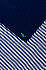 TSHIRT STRIPES DACIANO DA COSTA STEEL BLUE/CRU