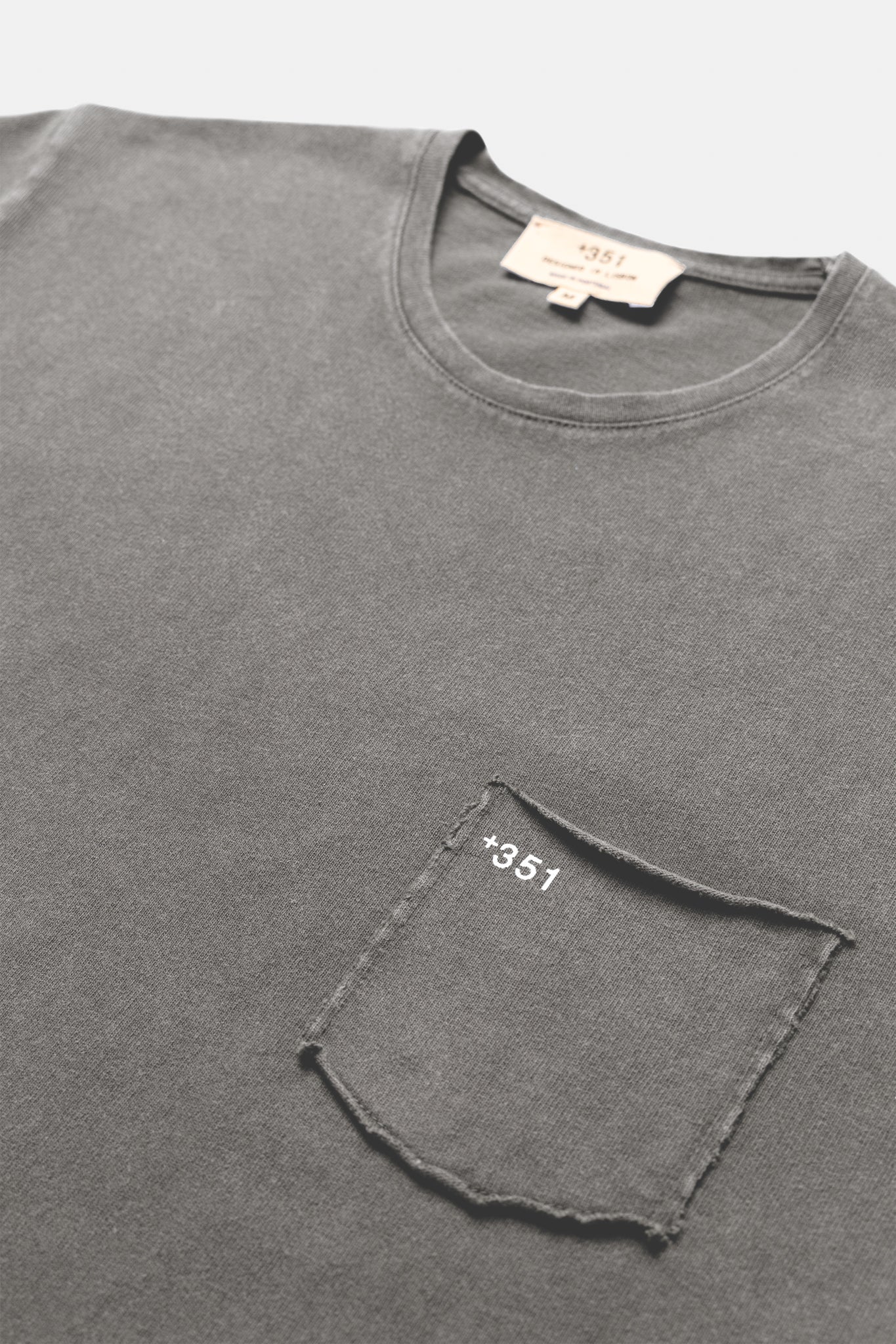 T-SHIRT HEAVYWEIGHT STONE GREY