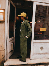 PANTS LEOPARD GREEN
