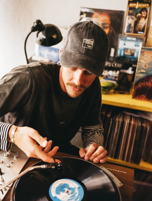 BASEBALL CAP FOLDER CHARCOAL