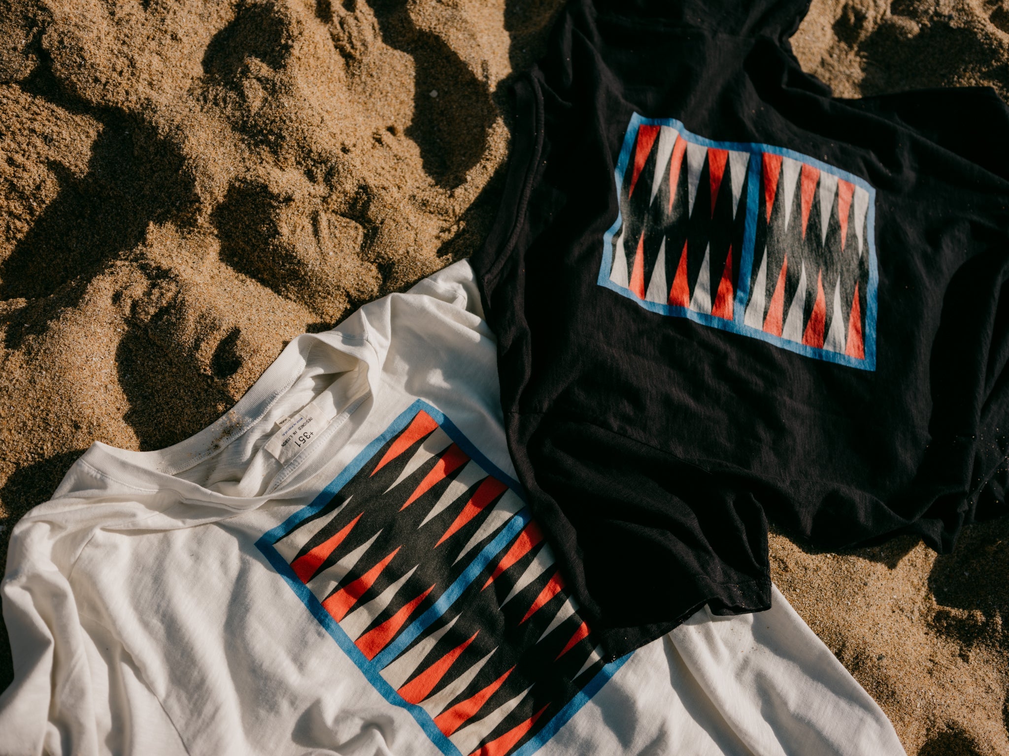 T-SHIRT BACKGAMMON OFF-WHITE