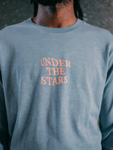 LONG SLEEVE GRAPHIC UNDER THE STARS SKY BLUE