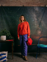 SWEATSHIRT ESSENTIAL RED