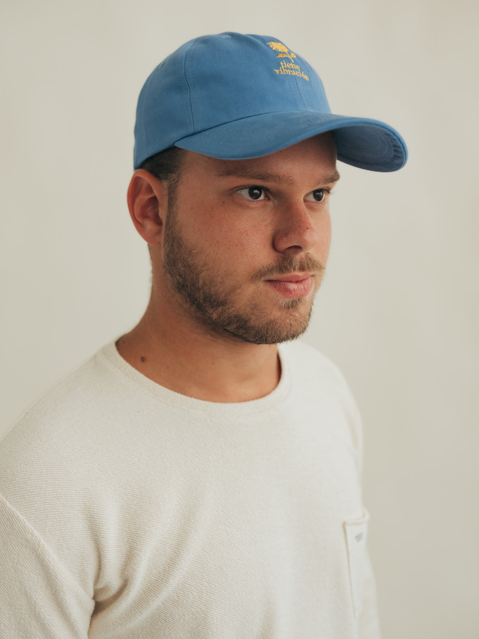 TIENE VIBRACION BASEBALL CAP DENIM BLUE