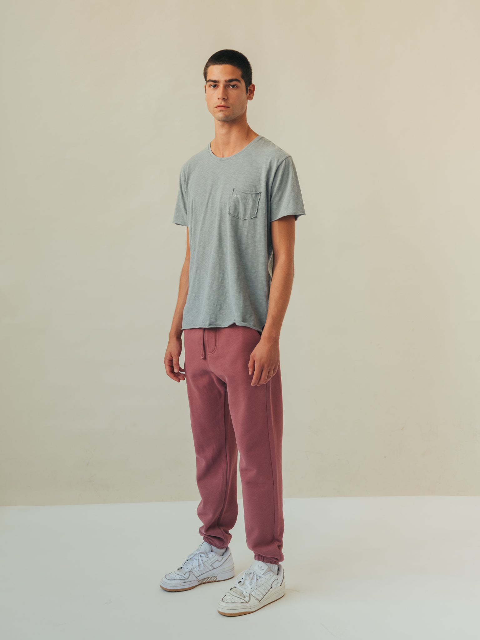 SWEATPANTS AUBERGINE
