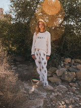 PANTS SPECIAL EDITION CANVAS OFF-WHITE/PRINT SEASHELL