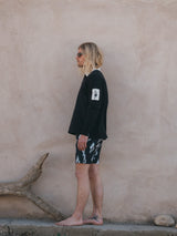 SWEATSHIRT RUGBY POLO BLACK