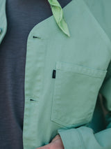 BASEBALL JACKET WATER GREEN