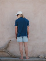 POLO TERRY STEEL BLUE
