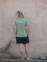 T-SHIRT ATLANTIC WATER GREEN/CRU