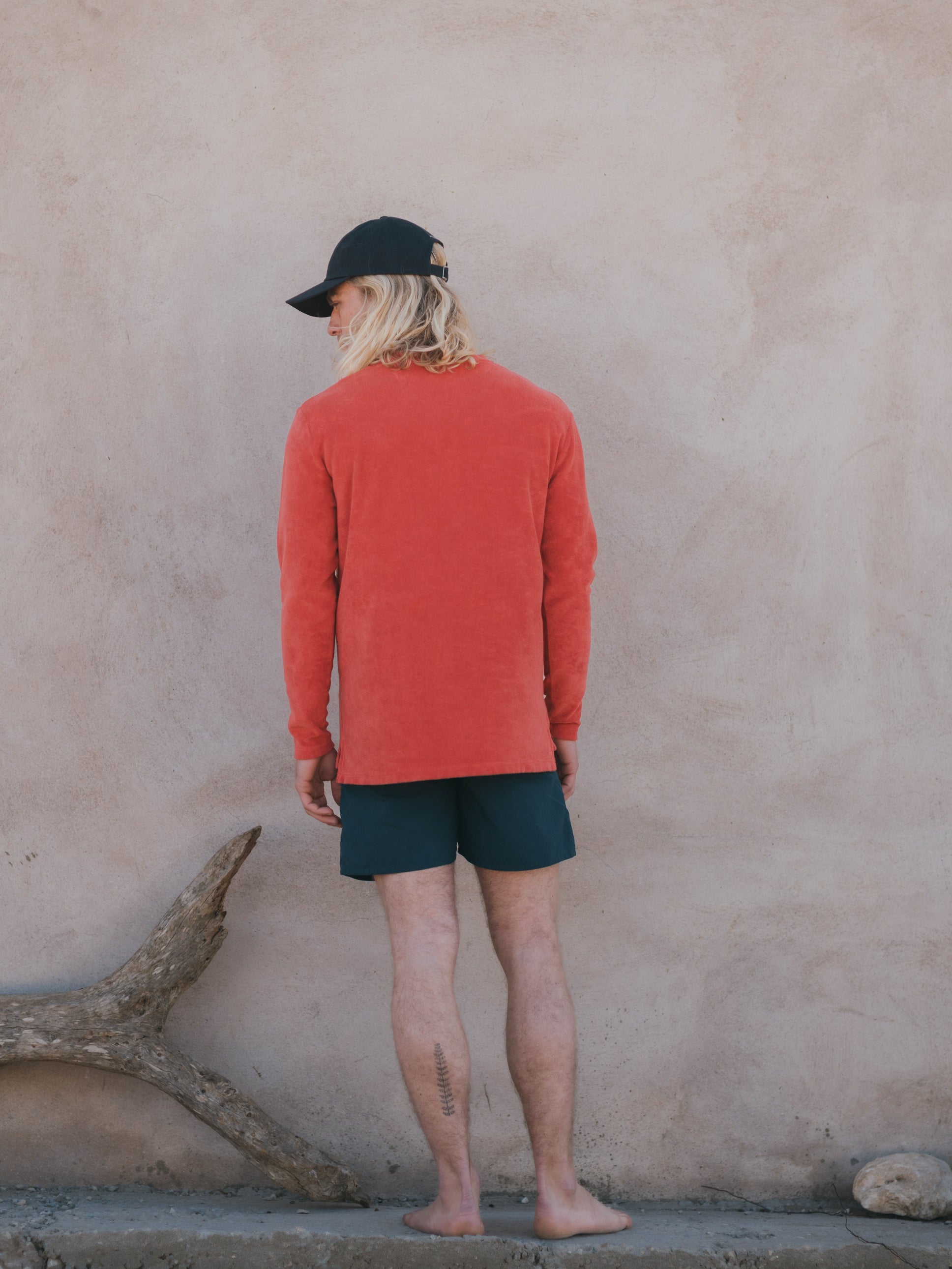 LONG SLEEVE TERRY FRAMBOISE