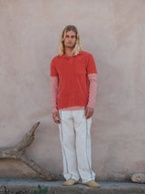 POLO TERRY FRAMBOISE