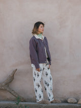 BASEBALL JACKET VIOLET