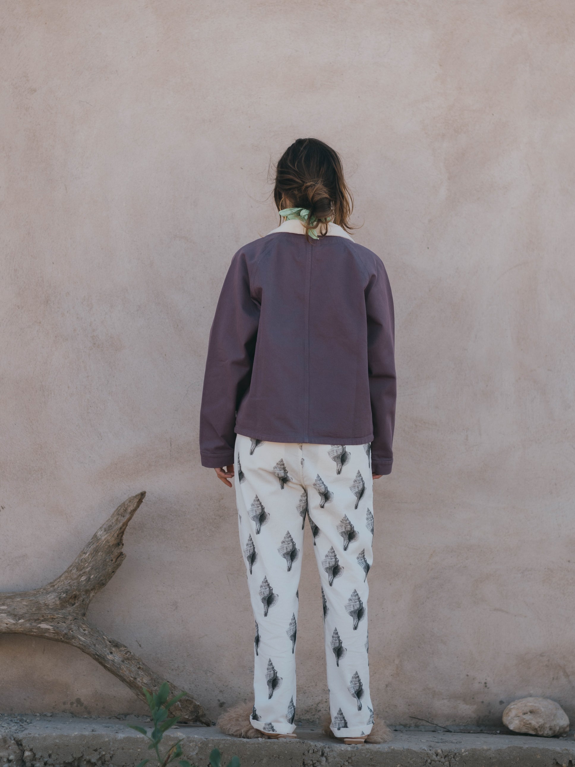 BASEBALL JACKET VIOLET