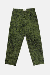 PANTS LEOPARD GREEN