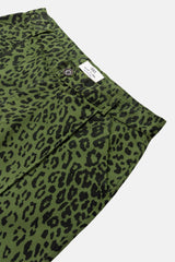 PANTS LEOPARD GREEN