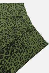 PANTS LEOPARD GREEN