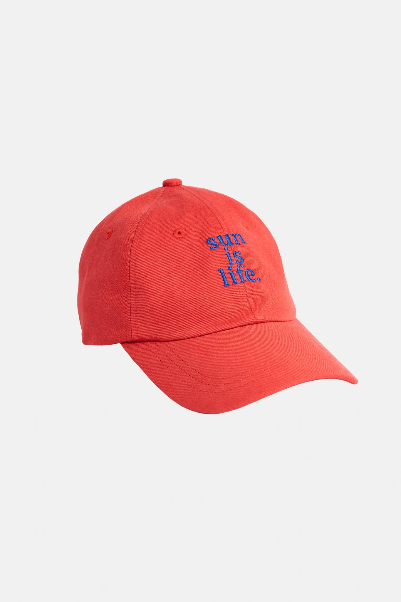 BASEBALL CAP SUN IS LIFE FRAMBOISE