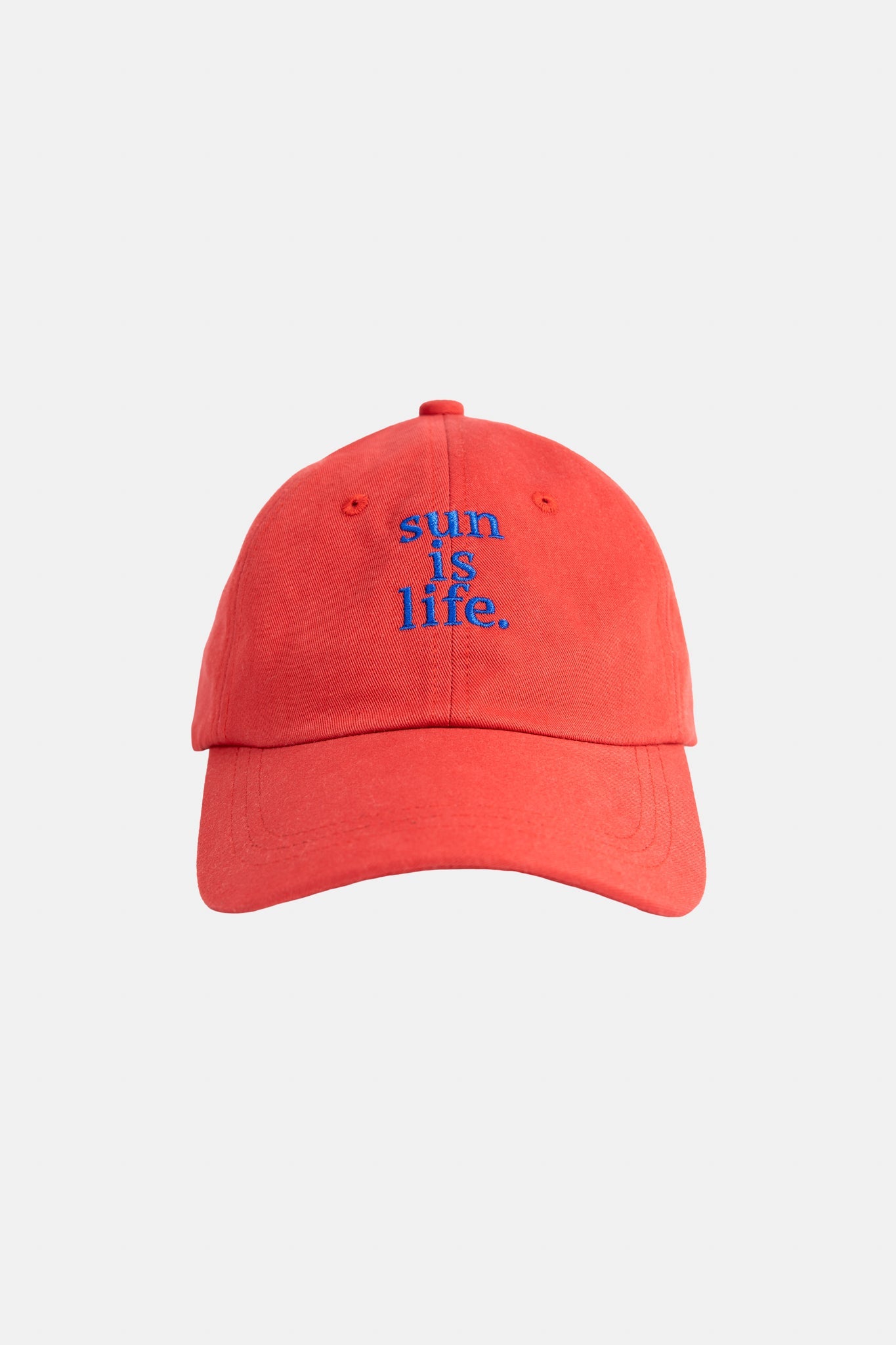 BASEBALL CAP SUN IS LIFE FRAMBOISE