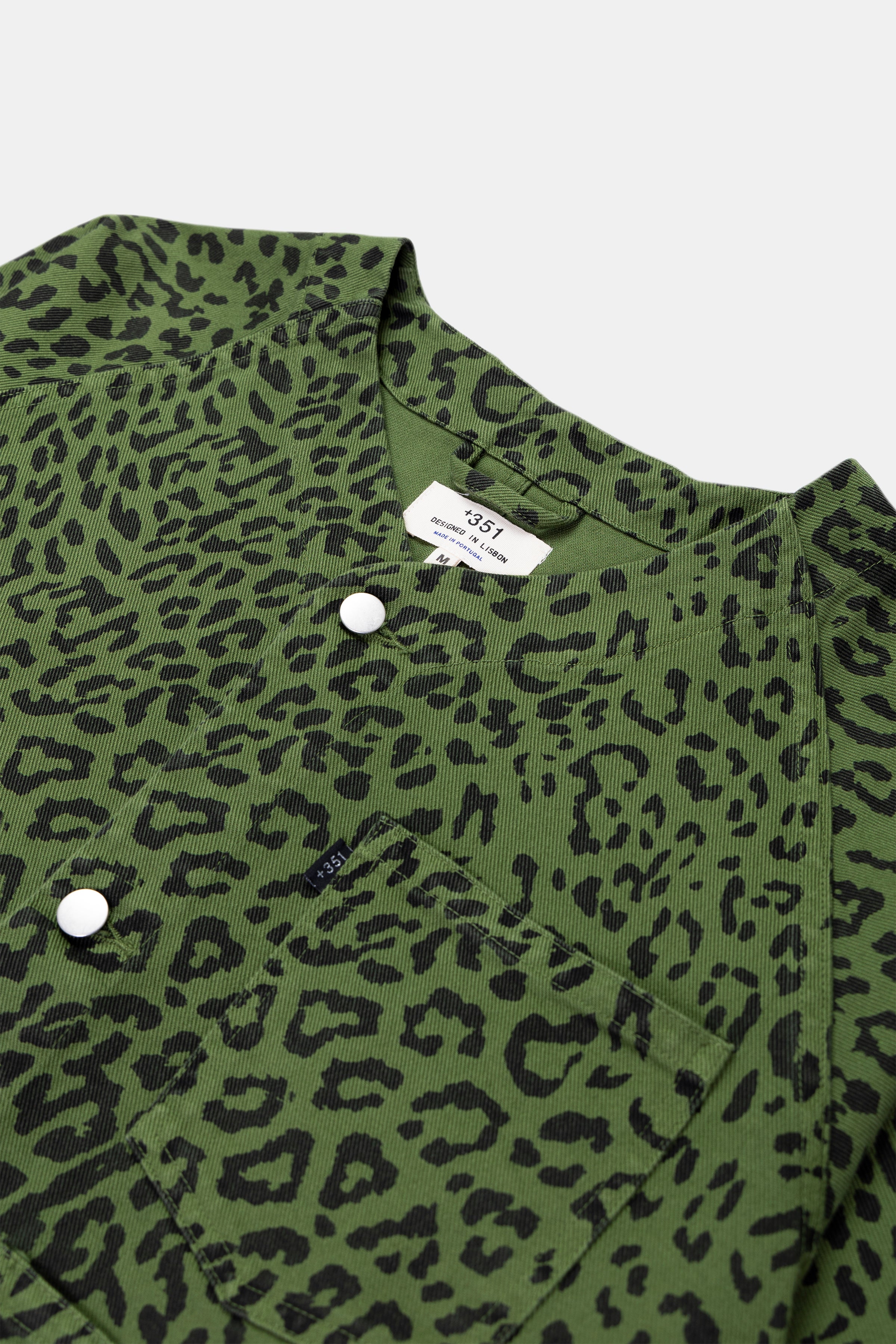 JACKET LEOPARD GREEN