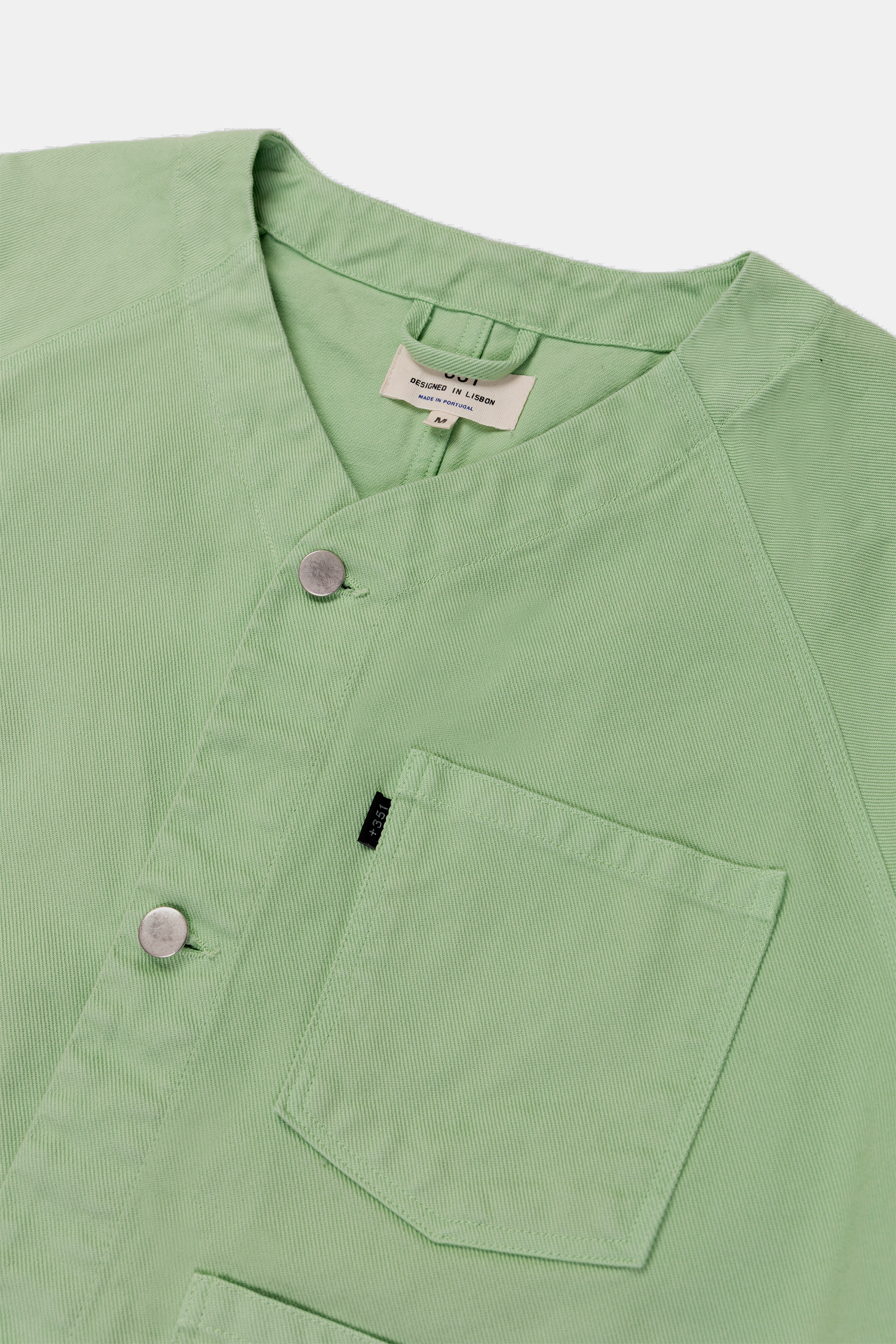 BASEBALL JACKET WATER GREEN