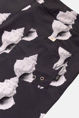 BOARDSHORTS CHARCOAL/PRINT SEASHELL