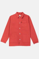 JACKET CANVAS FRAMBOISE