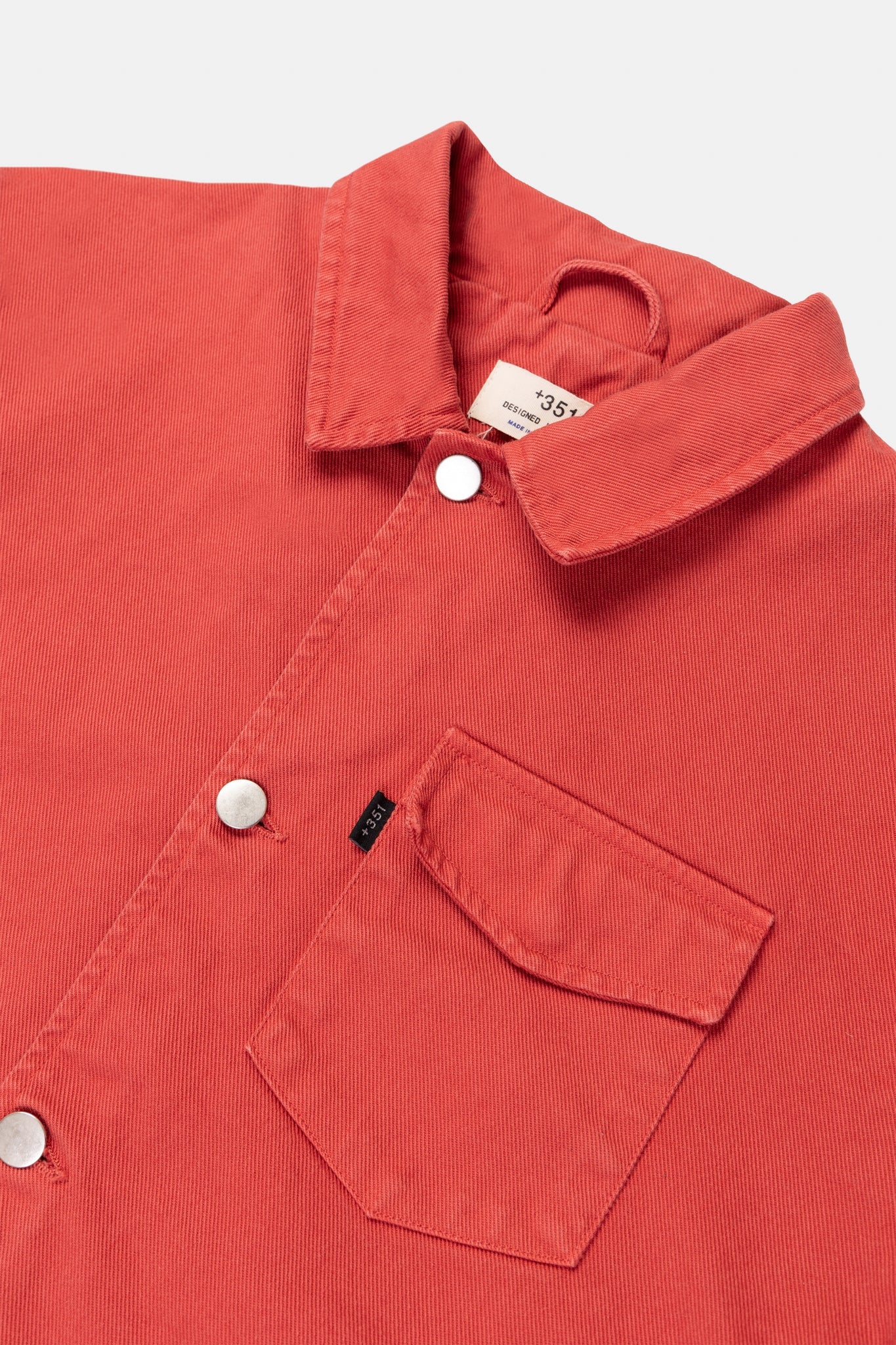 JACKET CANVAS FRAMBOISE