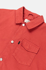 JACKET CANVAS FRAMBOISE