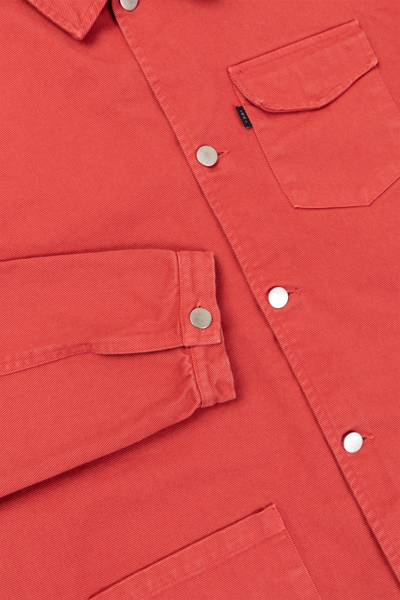 JACKET CANVAS FRAMBOISE