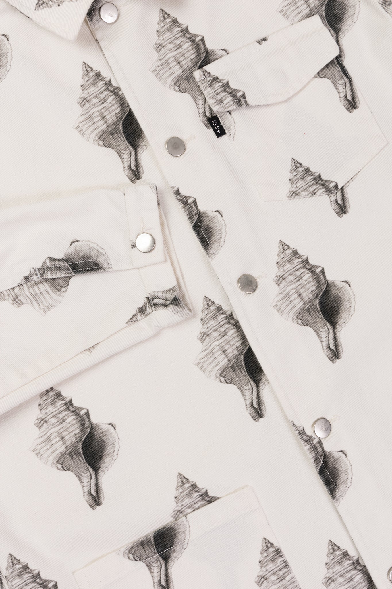 JACKET SPECIAL EDITION CANVAS OFF-WHITE/PRINT SEASHELL