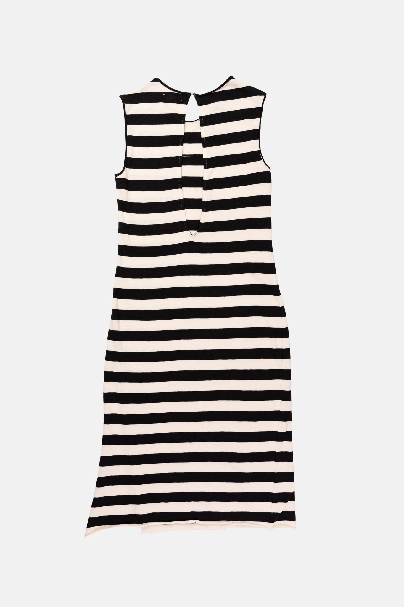 LONG DRESS GRAPHIC SEASHELL CRU/BLACK