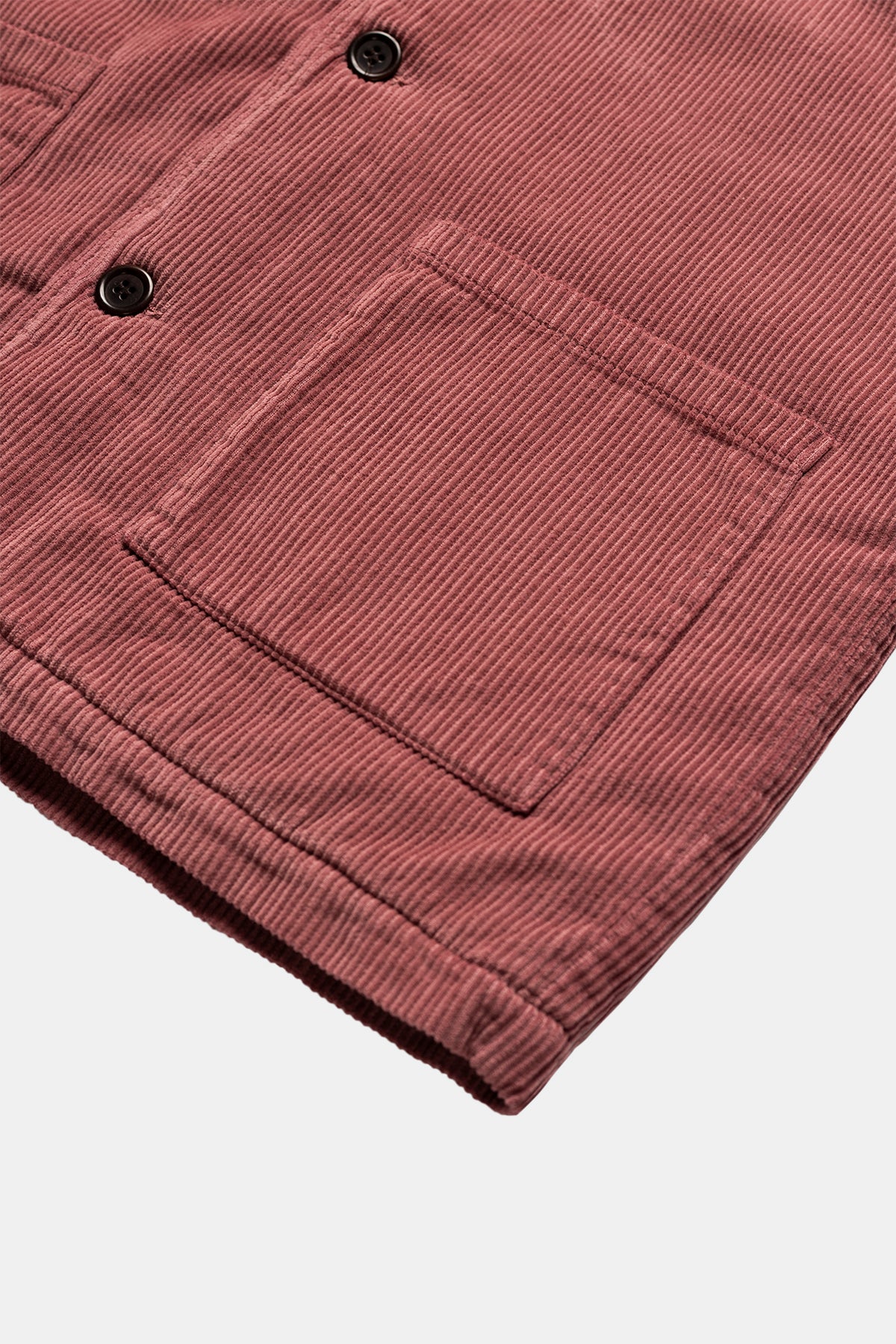 JACKET CORDUROY AUBERGINE